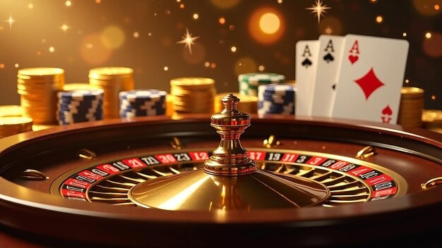 Live-dealer table setup with multi-camera feed